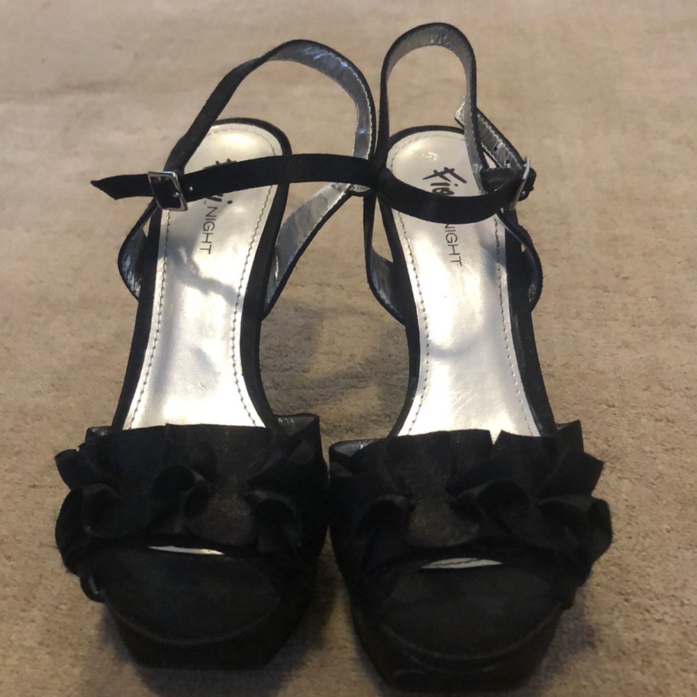 Black dress up heels